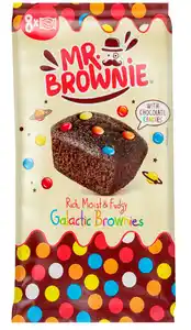 MR. BROWNIE Galactic Brownies, 8 St. = 200-g-Packg.