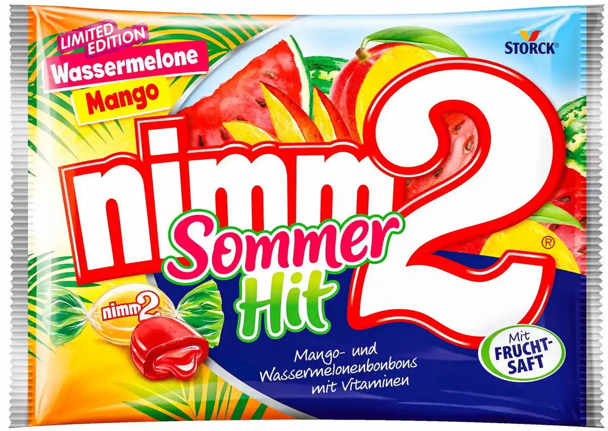 Bild 2 von STORCK Nimm2 Fruchtbonbons, Soft oder Lollies, 200 - 429-g-Packg.