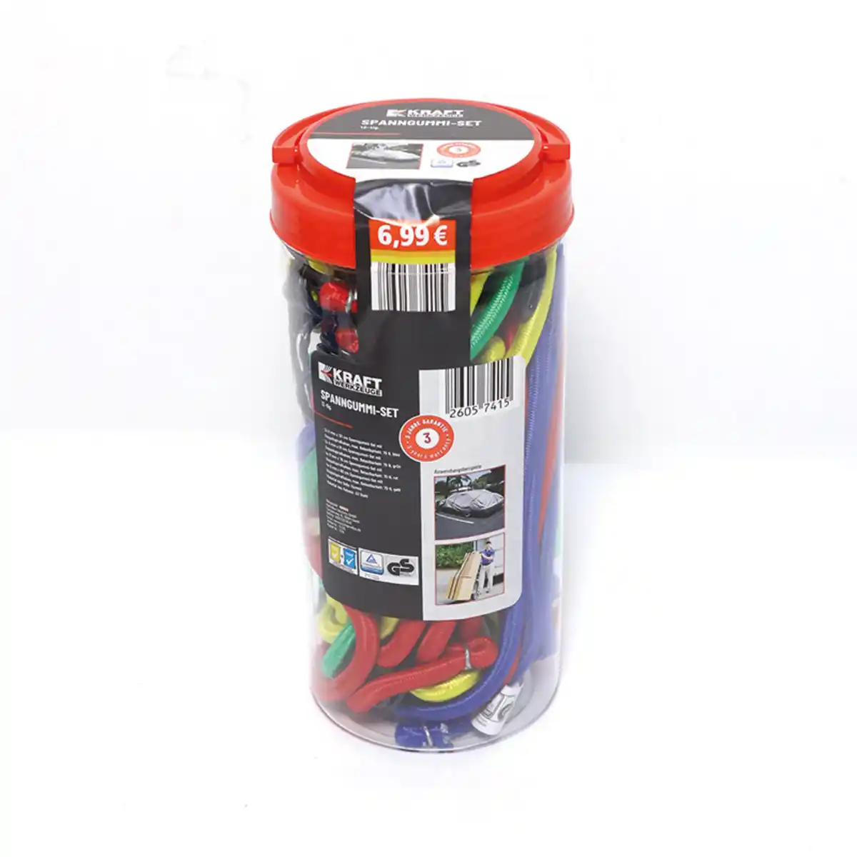 Bild 2 von Kraft Werkzeuge Spanngurt-Set