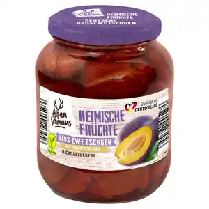 ALPENSCHMAUS Heimische Früchte, deutsche Hauszwetschgen