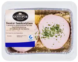 GUSTOPUR Schnelle Küche Kasseler-Sauerkrautpfanne, 550-g-Packg.