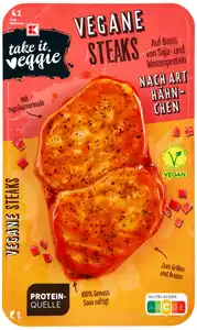 K-TAKE IT VEGGIE Veganes Steak Hähnchen-Art, 160-g-Packg.