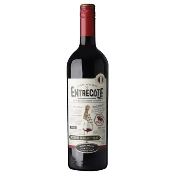 Bild 1 von Entrecôte Merlot-Cabernet, Chardonnay od. Corsaire Réserve du Président