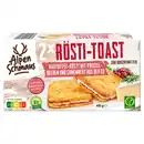 Bild 1 von ALPENSCHMAUS Rösti Toast Alpen 400 g, Preiselbeer-Camembert