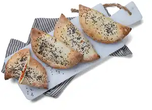 Hähnchencalzone, Stück