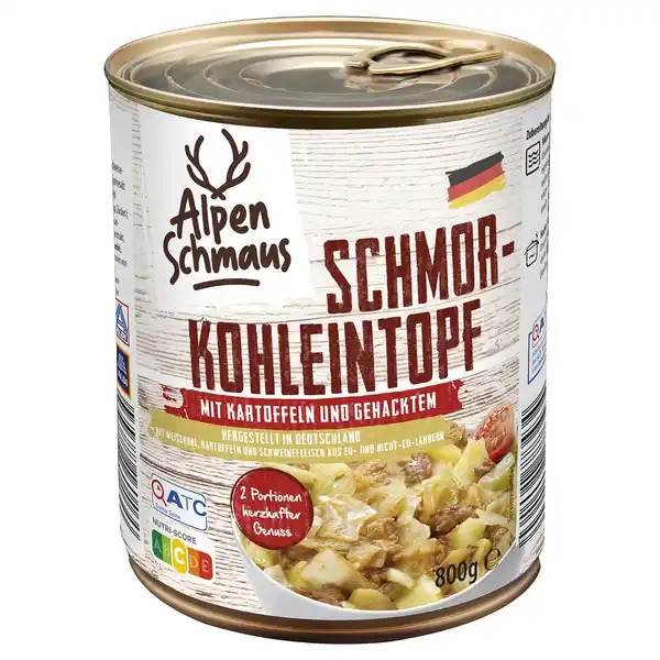 Bild 1 von ALPENSCHMAUS Hüttengerichte 800 g, Schmorkohl