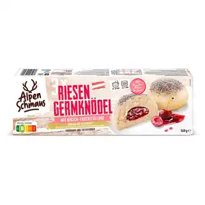 ALPENSCHMAUS Germknödel Alpen, Kirsch