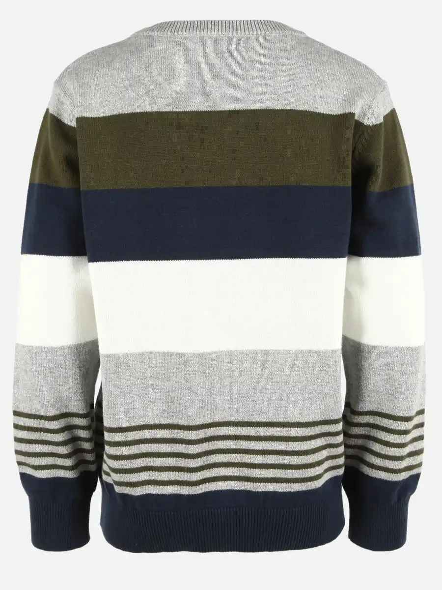 Bild 2 von Jungen Strickpullover im Colorblocking Style Bunt