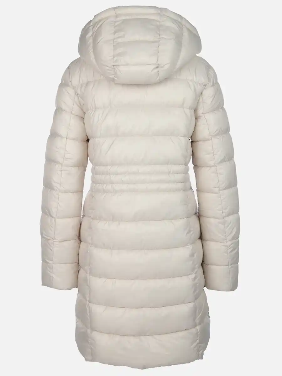 Bild 2 von Damen Steppmantel mit Kapuze Beige