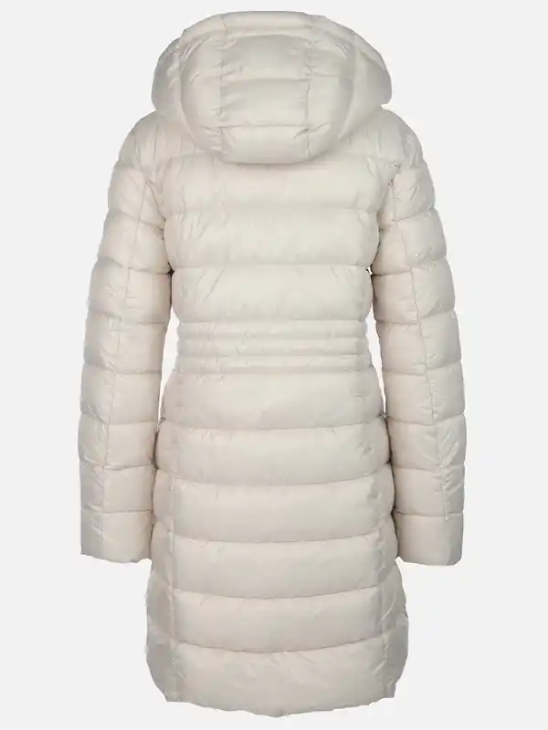 Bild 2 von Damen Steppmantel mit Kapuze Beige