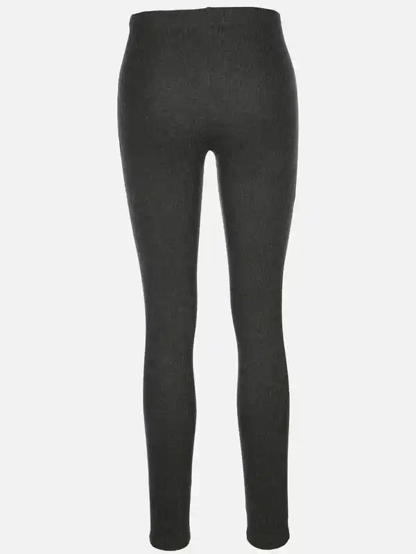 Bild 2 von Damen Ripp-Leggings Grau