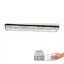 Bild 3 von LED Deckenleuchte MAILAK, 1x LED-Board/24Watt + 1x LED-Board/12Watt, Weiss