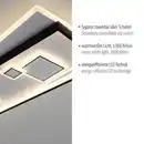 Bild 4 von LED Deckenleuchte MAILAK, 1x LED-Board/24Watt + 1x LED-Board/12Watt, Weiss