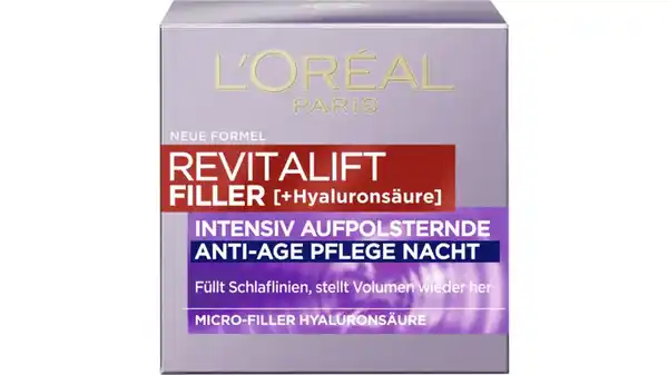 Bild 1 von L'Oréal Paris Revitalift Filler Nachtcreme