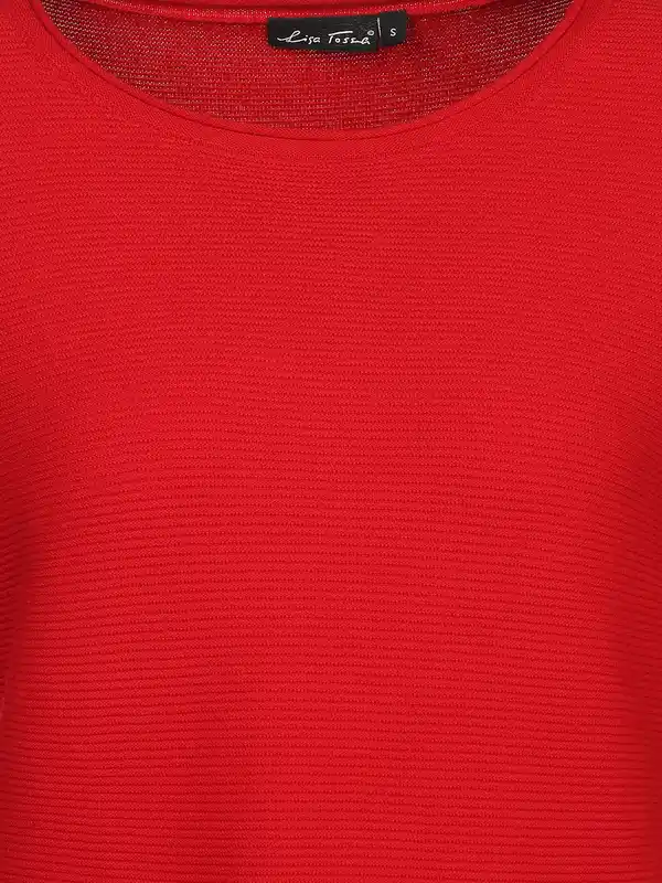 Bild 3 von Damen Strukturpullover Rot