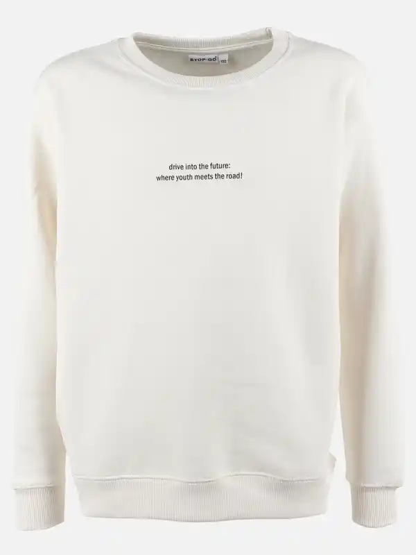 Bild 1 von Jungen Sweatshirt mit Print Beige