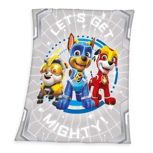 Bild 1 von Paw Patrol Fleece-Decke, Größe: 160 x 130 cm