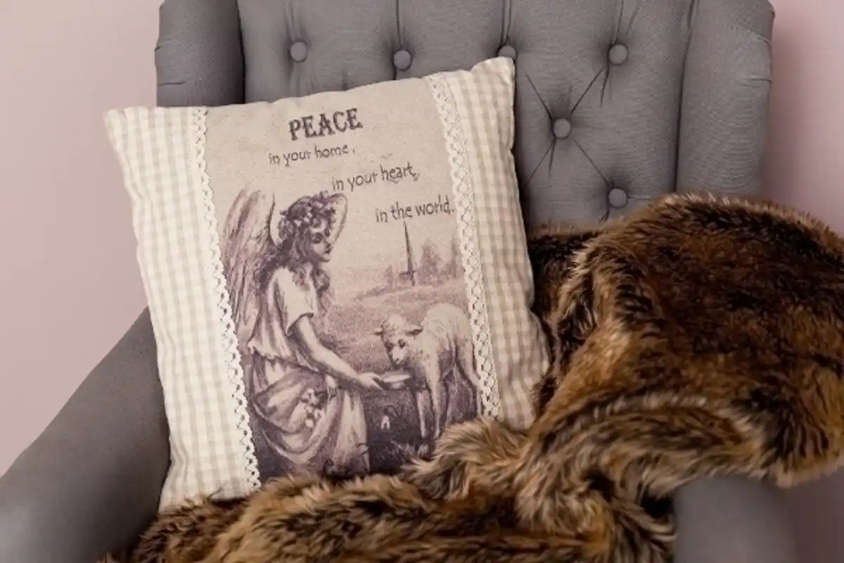 Bild 4 von Kissen "Peace", quadratisch