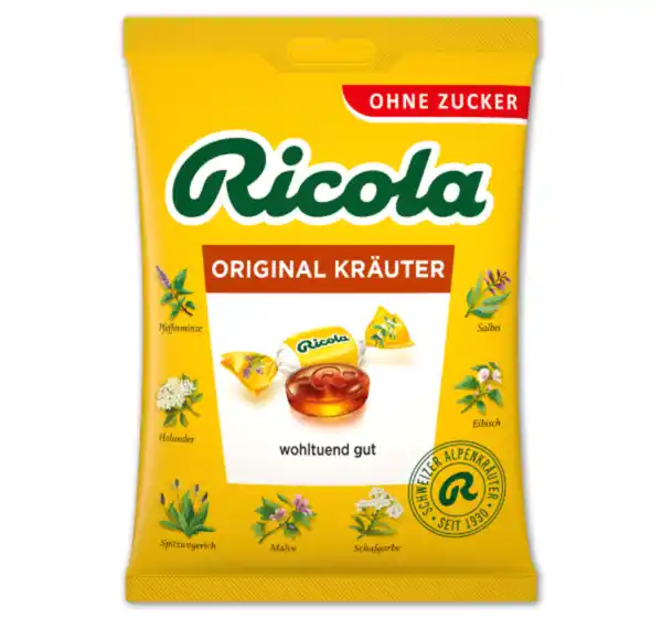 Bild 1 von RICOLA Kräuterbonbons*