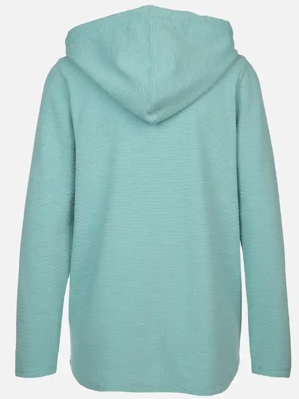 Bild 2 von Damen Sweatshirtjacke mit Kapuze Blau