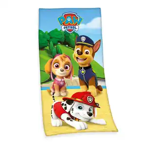 Paw Patrol Velourstuch, Größe: 150 x 75 cm