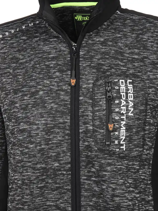 Bild 4 von Herren Fleecejacke Schwarz