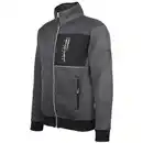 Bild 3 von Herren Strickfleece Arbeitsjacke Grau