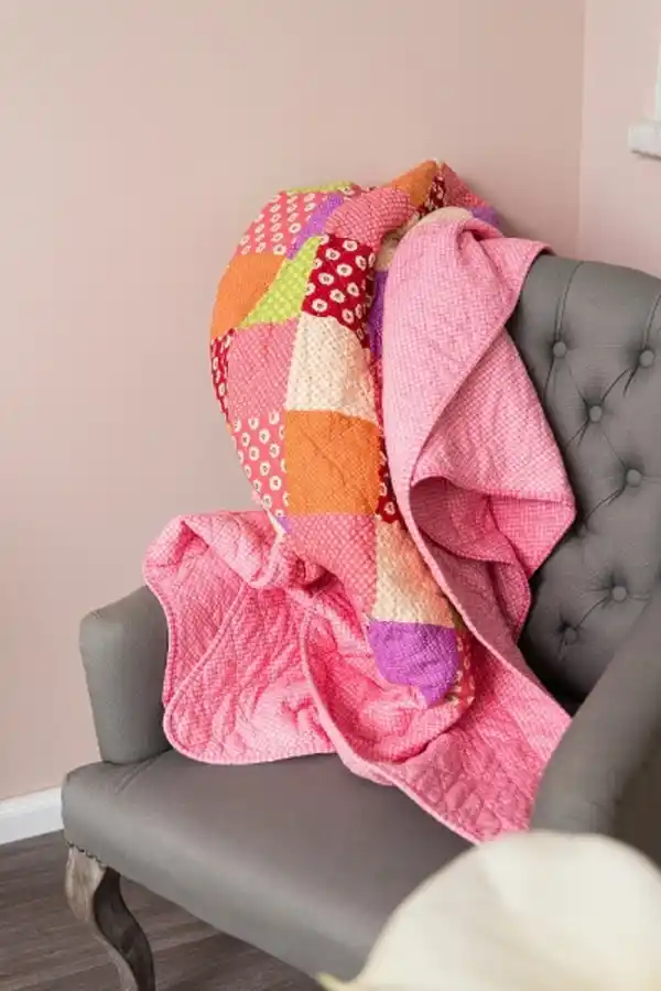 Bild 3 von Patchwork Decke "Francesca II"