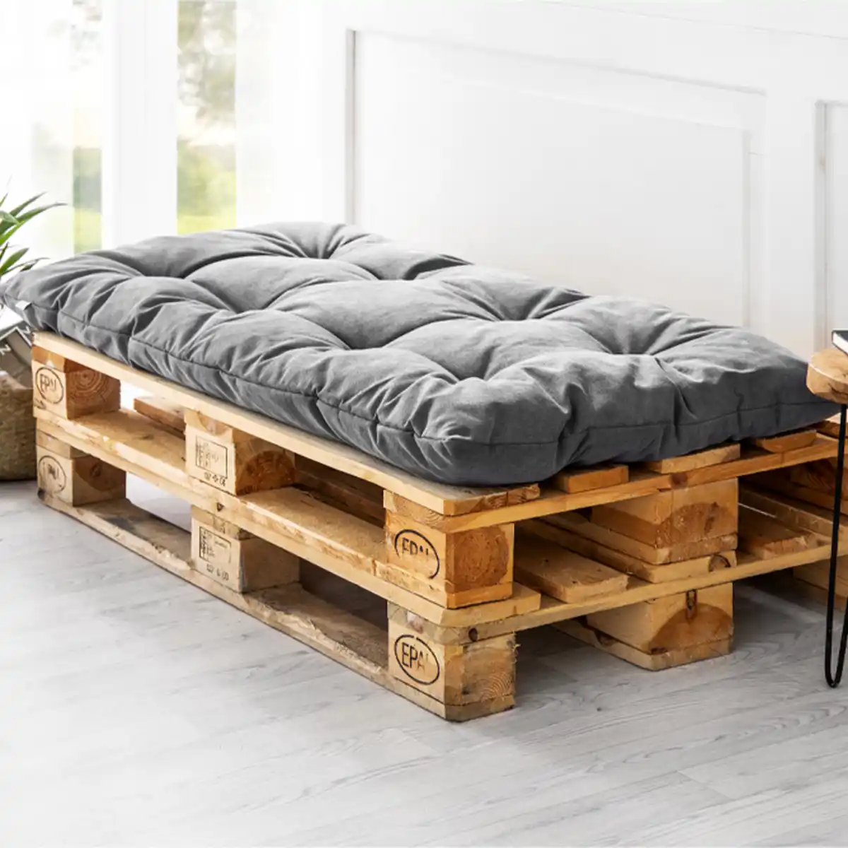 Bild 4 von Chillkissen "Yanni Feincord" 2er-Pack - ca. 70 x 120 cm, Silber