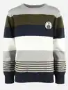 Bild 1 von Jungen Strickpullover im Colorblocking Style Bunt