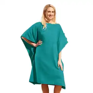 XL-Badetuch-Poncho 2 in 1