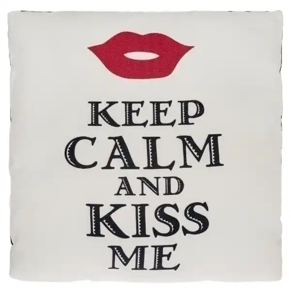 Bild 1 von Kissen mit Füllung "Keep Calm and Kiss"