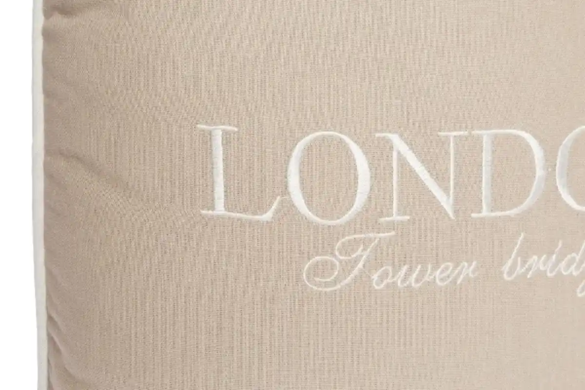 Bild 3 von Kissen "London Tower Bridge", creme