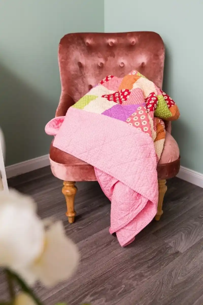 Bild 2 von Patchwork Decke "Francesca II"