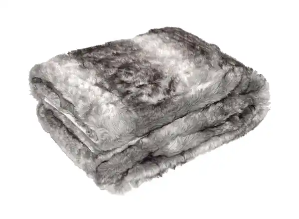 Bild 1 von Fellimitat Wohndecke Wolf