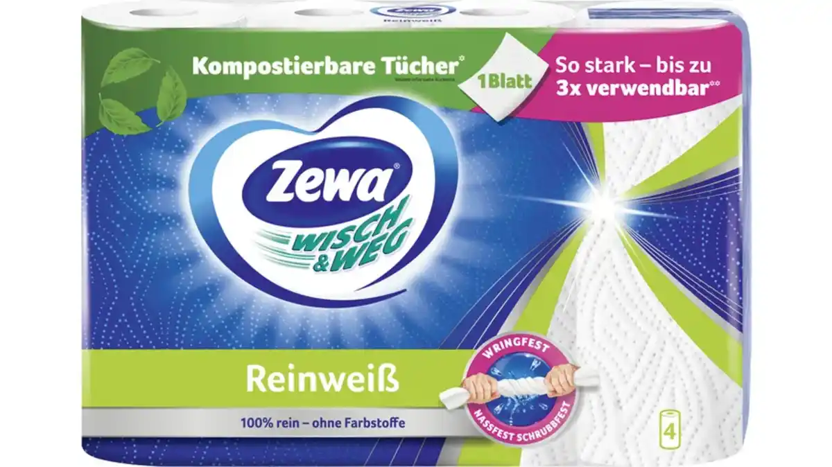 Bild 1 von ZEWA WISCH&WEG Reinweiß