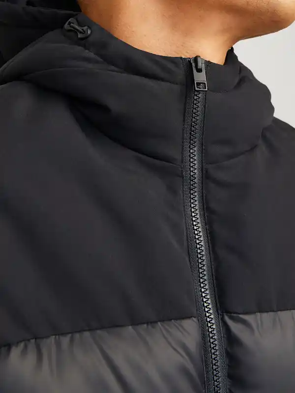 Bild 3 von Jack&Jones JJMOON HOOD PUFFER Blousonjacke Schwarz
