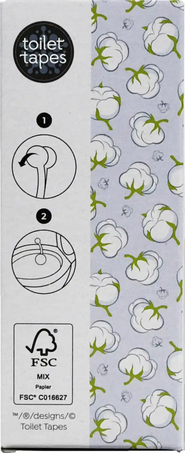 Bild 2 von toilet tapes 2er Set Eco WC-Stein Clean Cotton