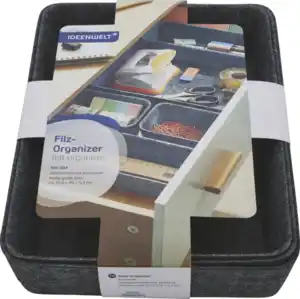 IDEENWELT 5er Set Filzorganizer