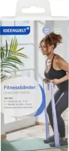 IDEENWELT 4er Set Fitnessbänder