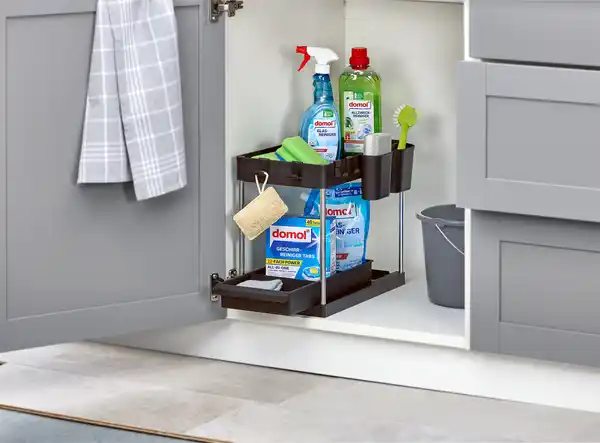 Bild 4 von IDEENWELT Spülschrankorganizer schwarz