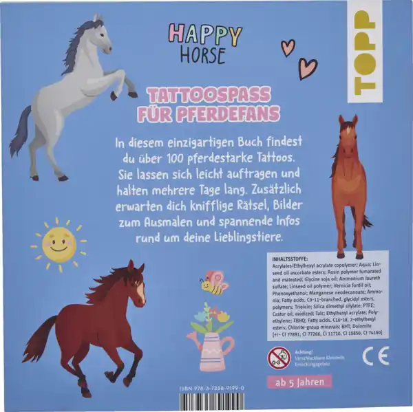 Bild 2 von IDEENWELT Tattoo-Kreativbuch Pferde