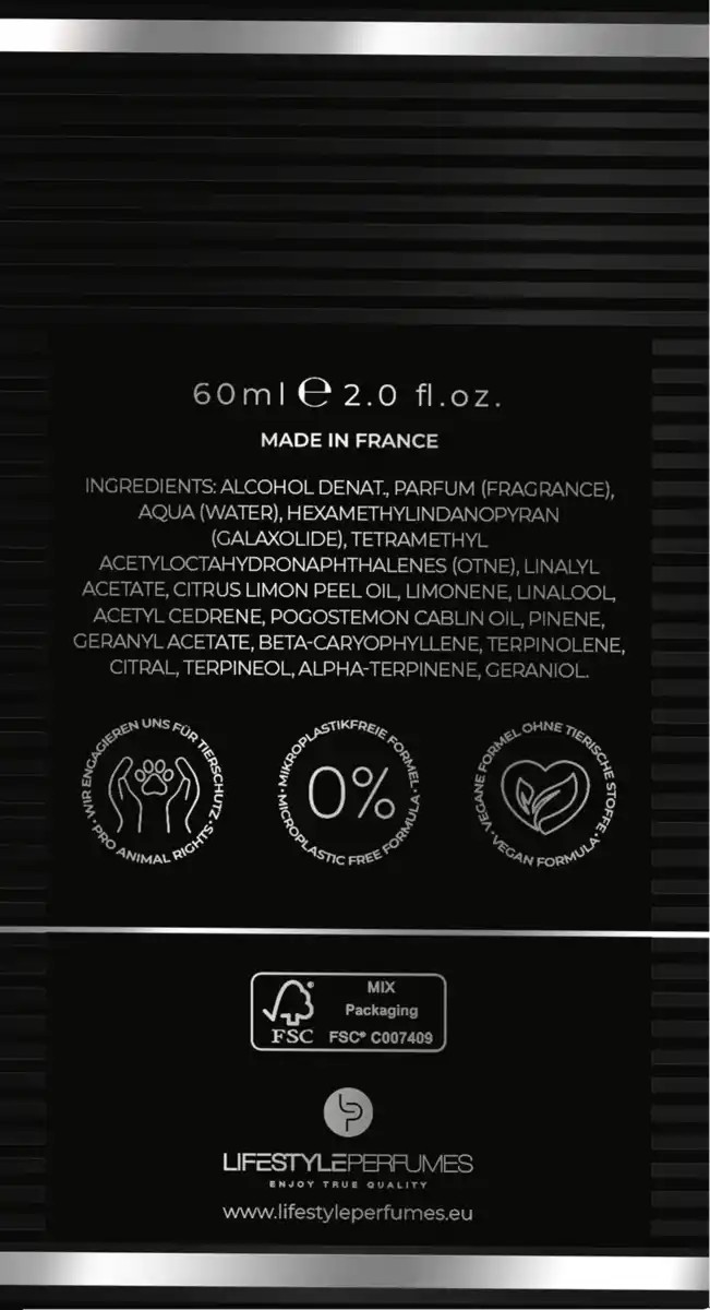 Bild 3 von Câline Homme Signature Steel, EdT 60 ml