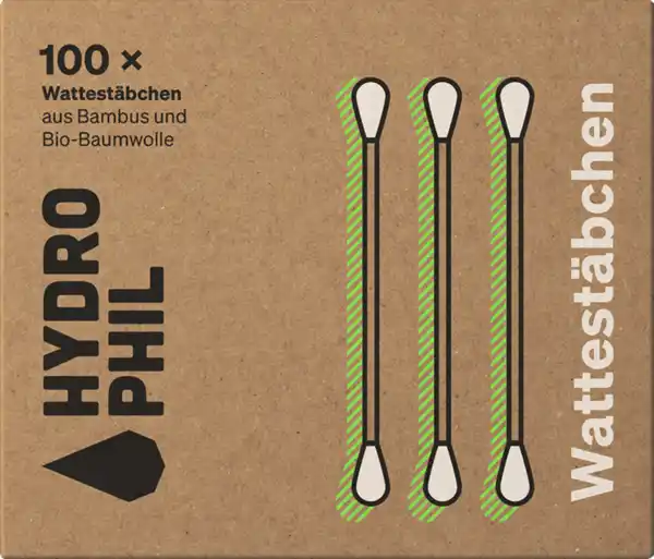 Bild 1 von HYDROPHIL Wattestäbchen