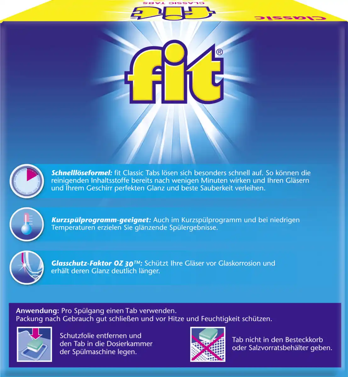 Bild 2 von fit Classic Tabs XXL Pack
