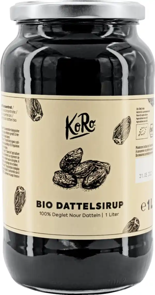 Bild 1 von KoRo Bio Dattelsirup, 1 L