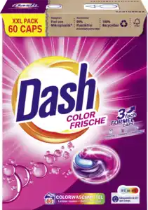 Dash Colorwaschmittel Caps Color Frische 60 WL