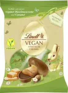 Lindt Vegan Haselnuss Caramel Eier, 90 g