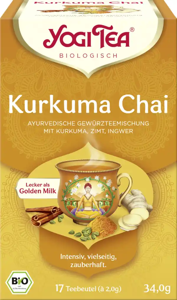 Bild 1 von Yogi Tea Bio Kurkuma Chai, 34 g