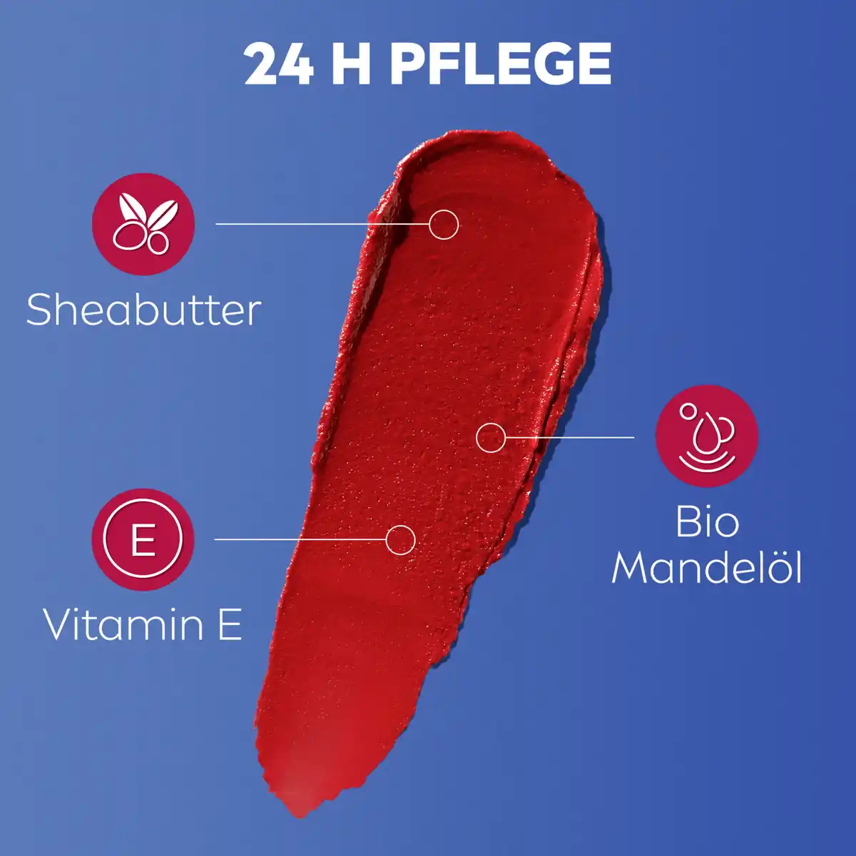 Bild 4 von Labello Lippenpflegestift Caring Beauty Red, 4,8 g